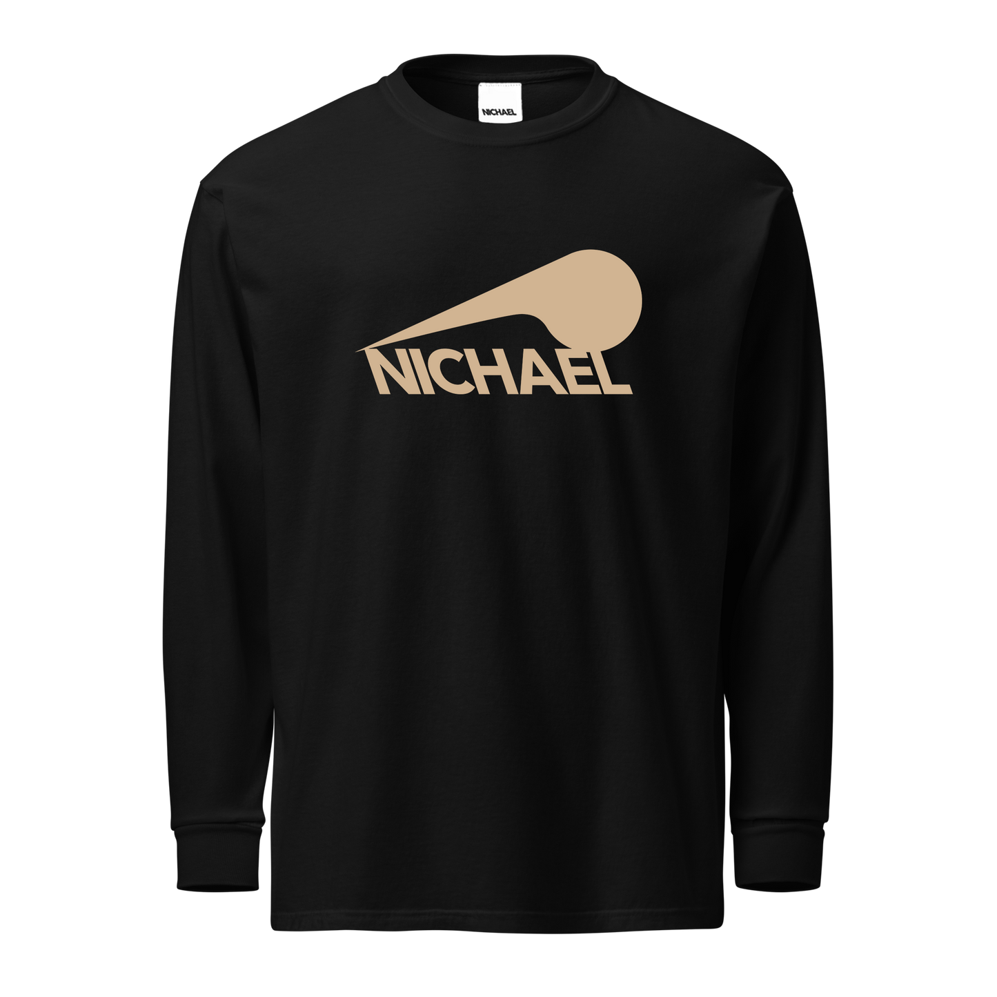 Full Sploosh Long Sleeve Tee - Black