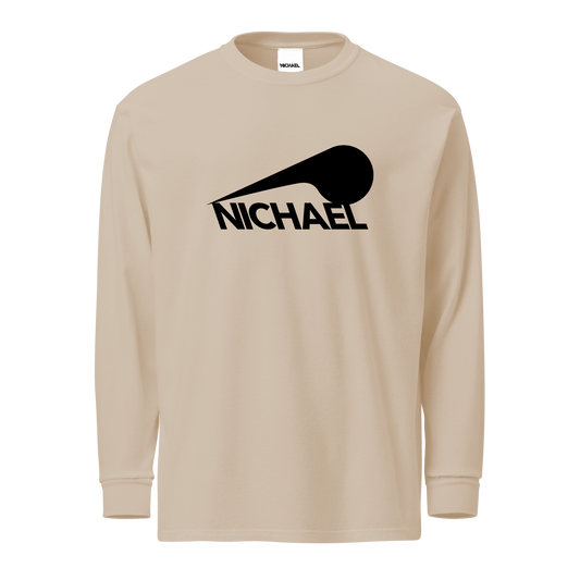 Full Sploosh Long Sleeve Tee - Tan