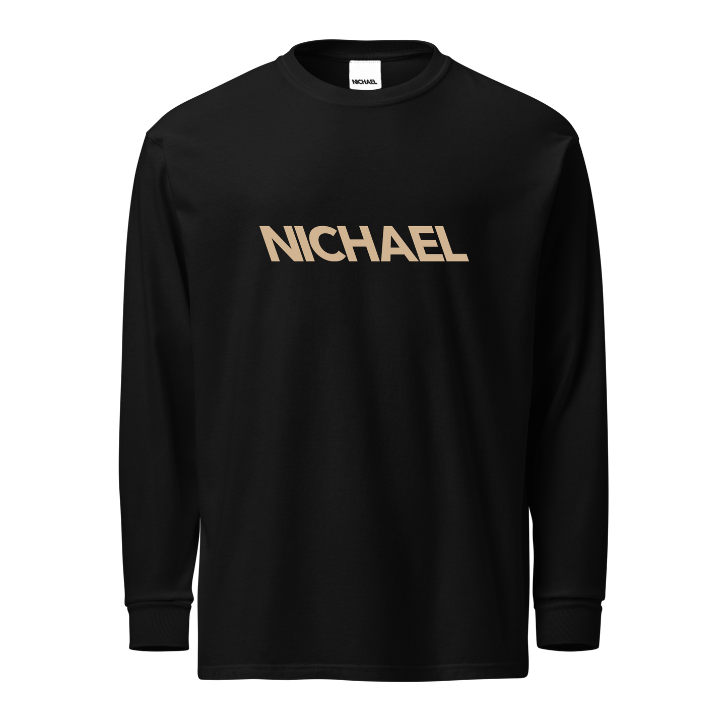 NICHAEL Long Sleeve Tee - Black