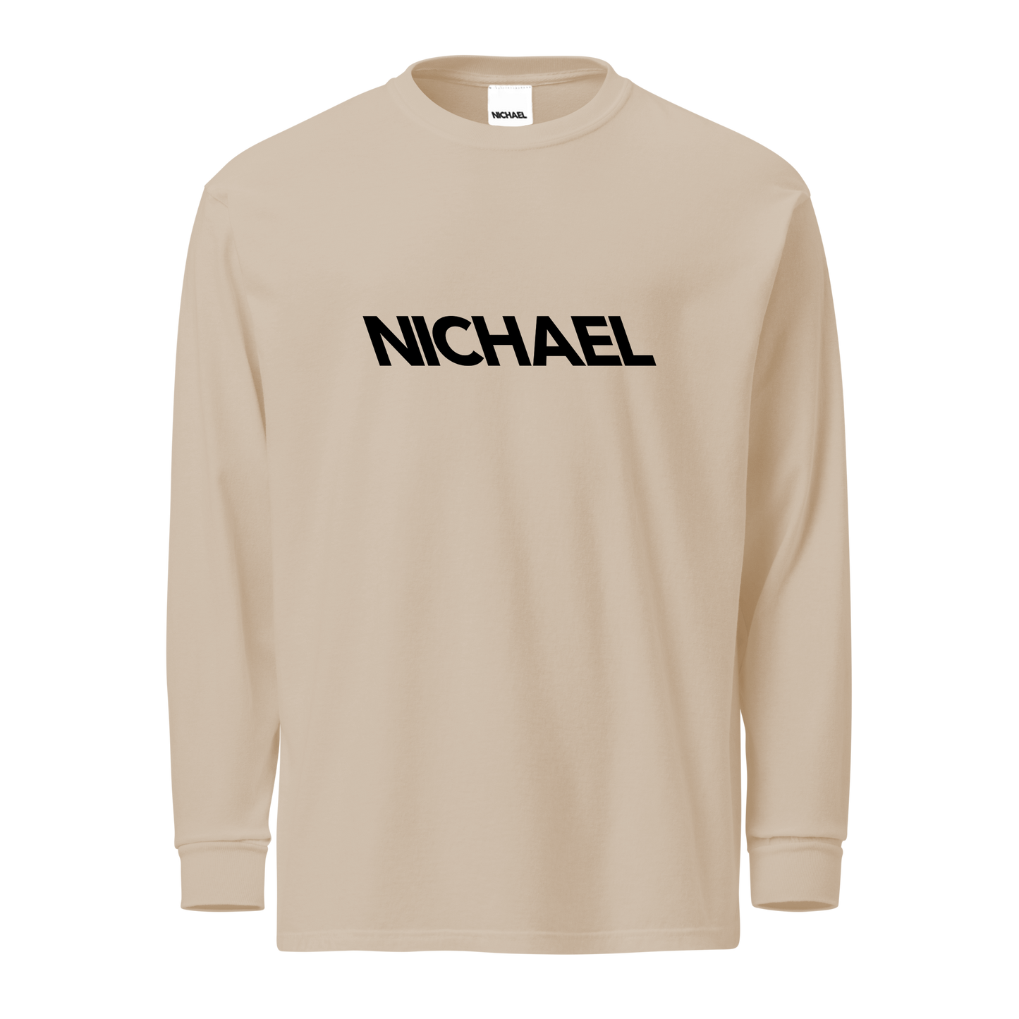 NICHAEL Long Sleeve Tee - Tan