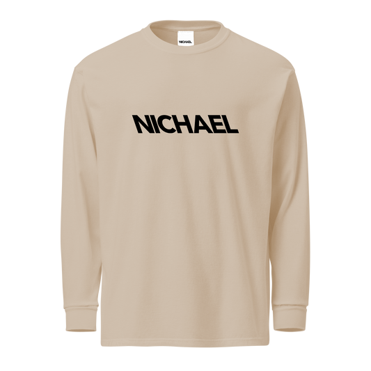 NICHAEL Long Sleeve Tee - Tan